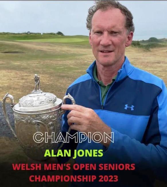 Alan Jones is feeling just champion